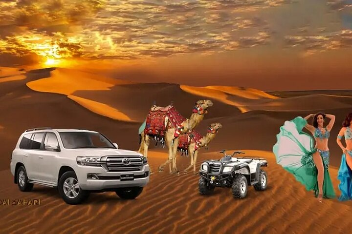 Experience the serene beauty of Lahbab’s sand dunes with camel rides and dune bashing adventures. Explore Dubai’s unique desert landscape while enjoying an unforgettable day in nature.
